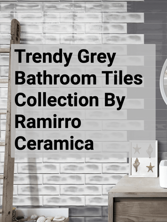 Trendy Grey Bathroom Tiles – Walk In Shower Tiles